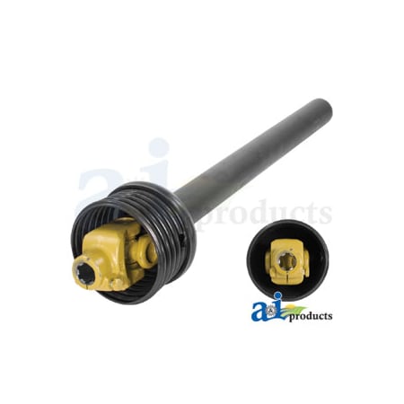 A & I Products Constant Velocity Implement Half Shaft - 1 3/8" 6 spline machine half 41.5" x7.75" x7.75" A-WM58481A